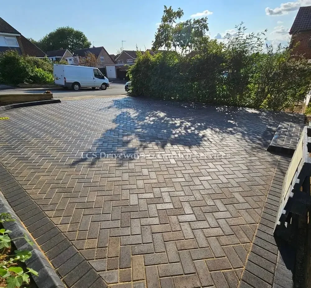 LCS Driveways new block paving completed