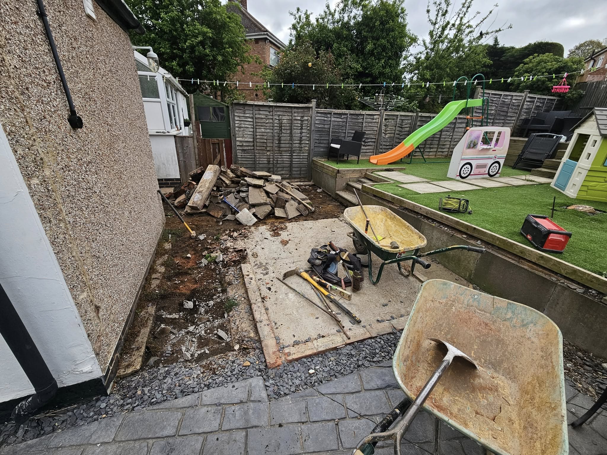 Trusted Driveway & Patio Installers Daventry, Preperation work.